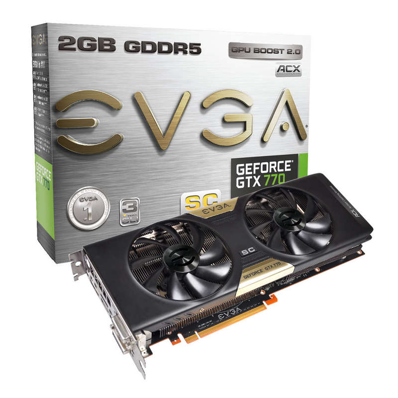 Foto EVGA GeForce GTX 770 SC w/ ACX Cooler 2GB GDDR5