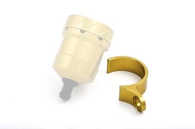 Foto Evotech Pletina Depósito Líquido De Freno Trasero/embrague Dorado