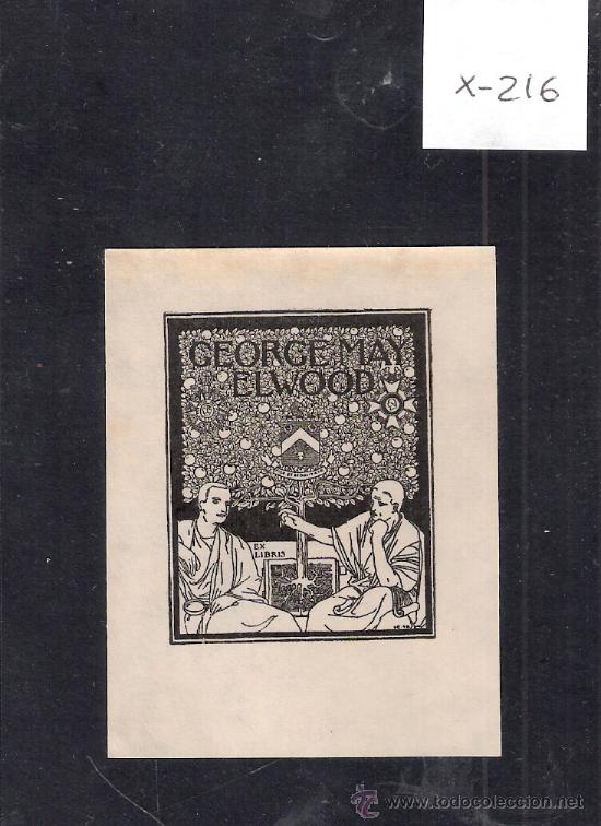 Foto ex libris george may elwood ( x 216)