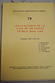 Foto Excavaciones de la Casa de Velázquez en Belo (Bolonia-Cádiz) : Campañas de 1966 a 1971
