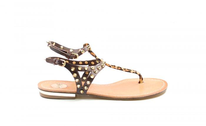 Foto Exe, sandalia plana melina brown