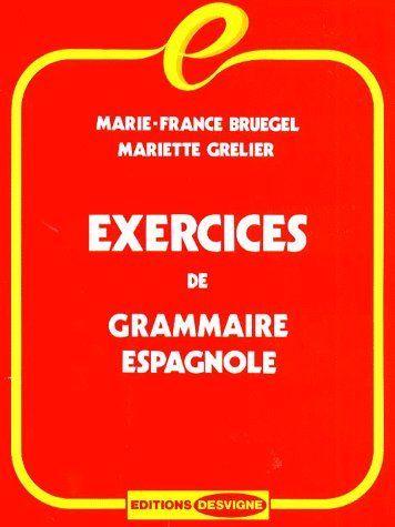 Foto Exercices de grammaire espagnole