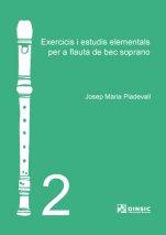 Foto Exercicis i estudis elementals per a flauta de bec soprano 2