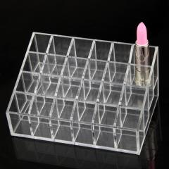 Foto exhibidor para 24 barra de labios o cosmetica display stand