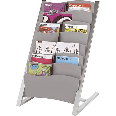 Foto Expositor de 7 casillas color negro/antracita Fast paperflow