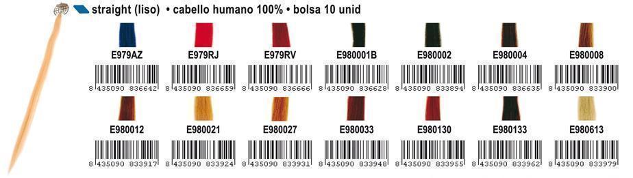 Foto Extensiones Steinhart Straight (Liso) Natural Nº12 Steinhart E980012