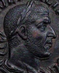 Foto Extraordinario Sestercio Filipo I El Arabe Moneda Romana Bronce
