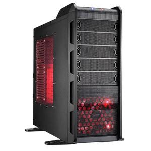 Foto EZCOOL K-715B - k5-715b gaming case with red interior