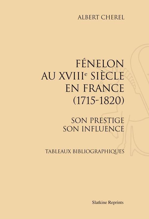 Foto Fénelon au XVIII siècle en France (1715-1820)