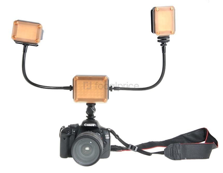 Foto F & V + K320 K160 K160 + LED 5600K Fall Frame 3D Light Distribución de Video Juego de luces