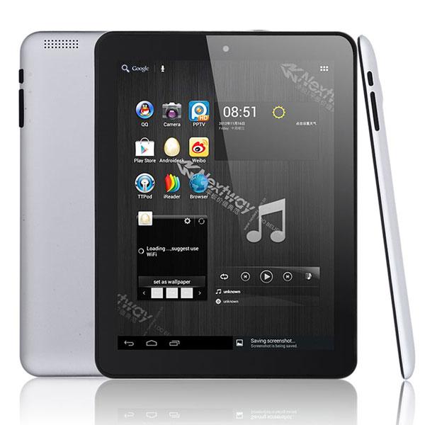 Foto F8 Nextway 8 IPS Screen Dual Core Android 4.1 Tablet PC 1GB Ram pulgada 16GB - Plateado