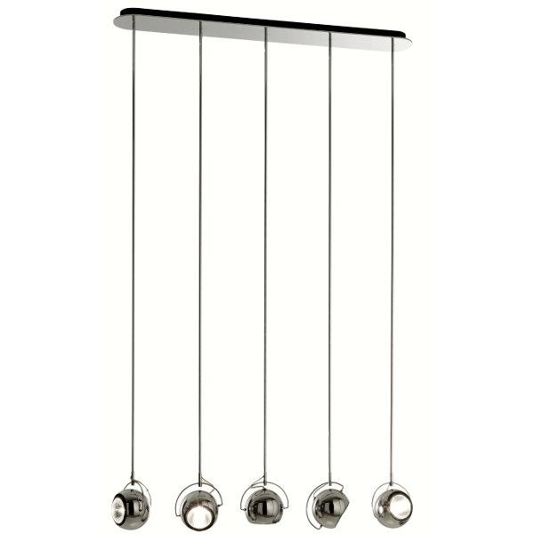 Foto Fabbian Beluga Steel A13 Pendant light
