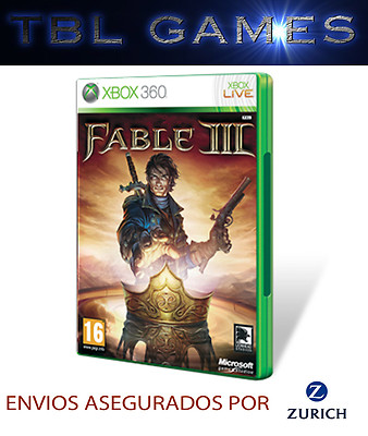 Foto Fable Iii 3 En Espa�ol Xbox360 Xbox (precintado)  Versi�n Espa�ola