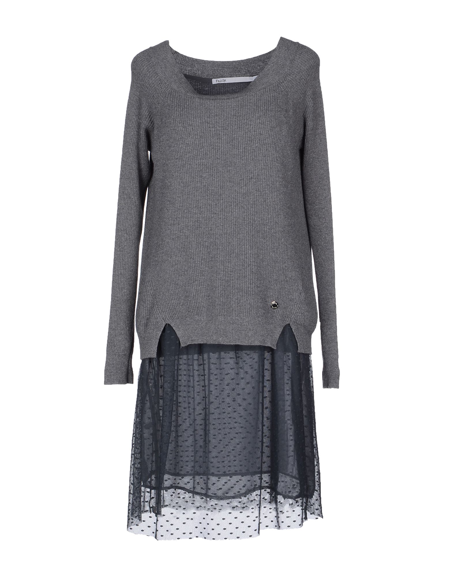 Foto Fairly Minivestidos Mujer Gris