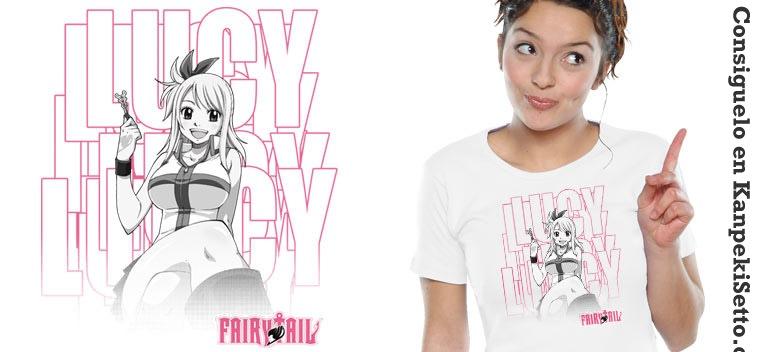 Foto Fairy Tail Camiseta Chica Lucy Talla S