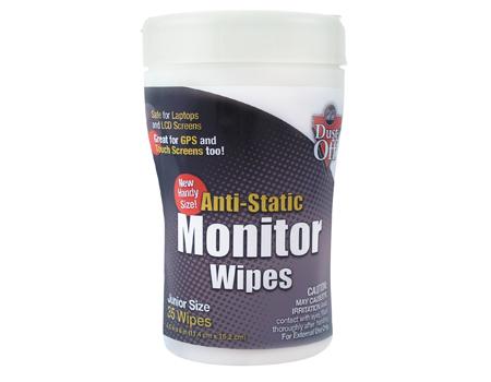 Foto falcon safety products 88160/DSCTSM - anti static monitor wipes - 3...