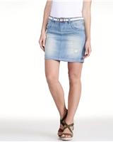 Foto Falda de tela vaquera