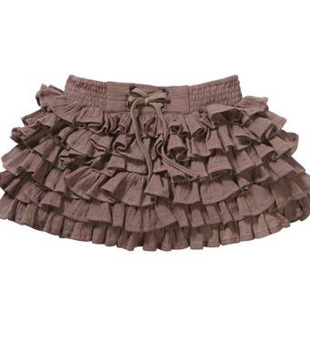 Foto Falda niña con volantes