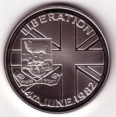 Foto Falkland Islands 50 Pence Liberation 