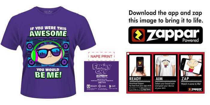 Foto Family Guy Camiseta Street Glow Talla S