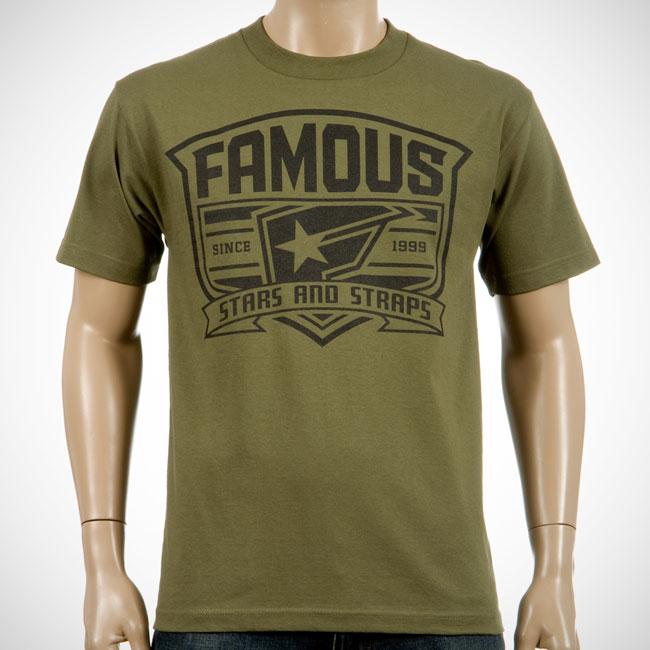 Foto Famous High Crest Tee Military Green/black