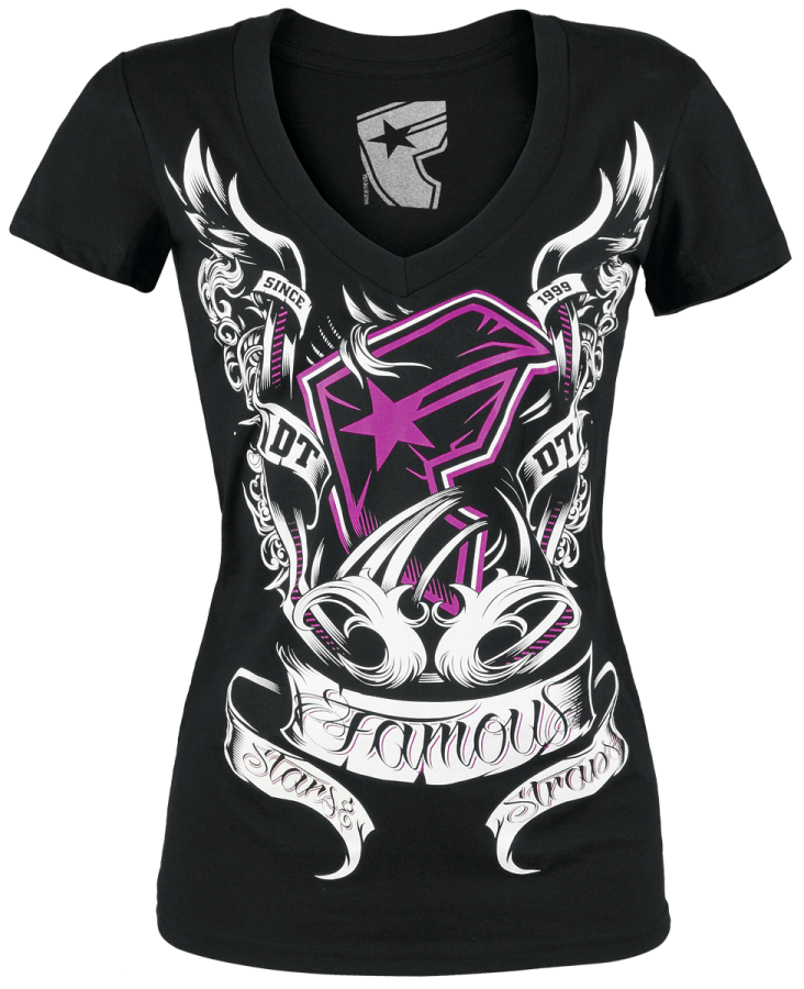 Foto Famous Stars And Straps: Victorian - Camiseta Mujer