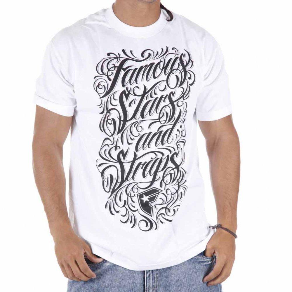 Foto Famous Stars and Straps Camiseta Famous Stars and Straps: Crazy Script