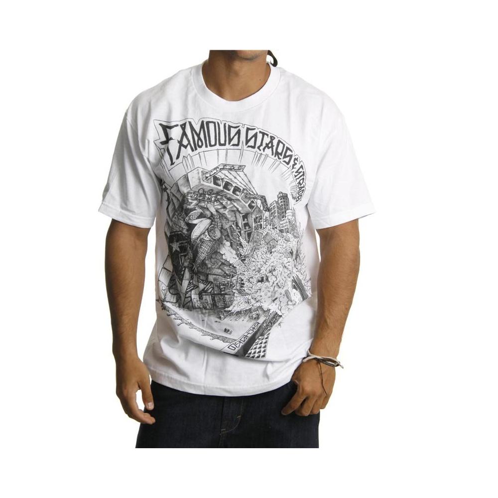 Foto Famous Stars and Straps Camiseta Famous Stars & Straps: RS KAOS WH Tal