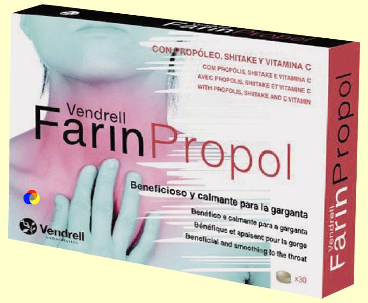 Foto Farin Propol - Vendrell Laboratorios - 30 comprimidos