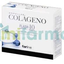 Foto Farline Ampollas de Colágeno Flash Antiarrugas 11 Ampollas