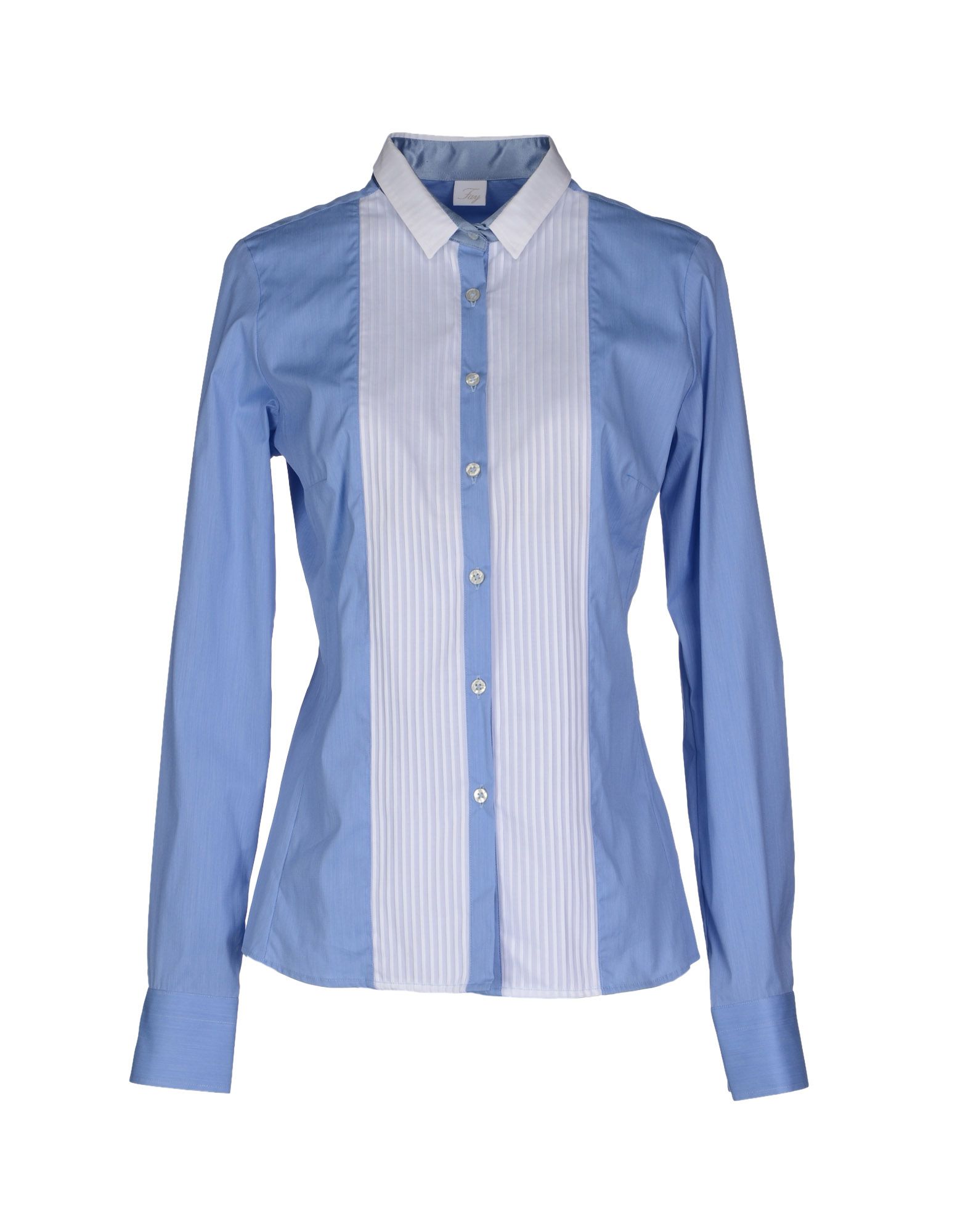 Foto Fay Camisas De Manga Larga Mujer Azul celeste