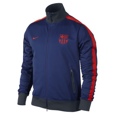 Foto FC Barcelona Authentic N98 CL Storm-FIT Chaqueta deportiva - Hombre - Azul/Rojo - S