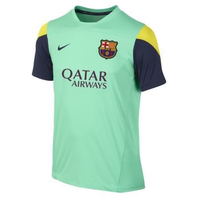 Foto FC Barcelona Squad Camiseta de fútbol - Chicos (8 a 15 años) - Verde - XL