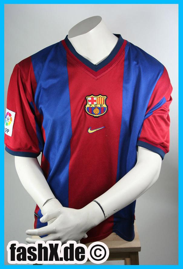 Foto FC Barcelona Trikot Rivaldo Nr. 10 Nike Gr. XL