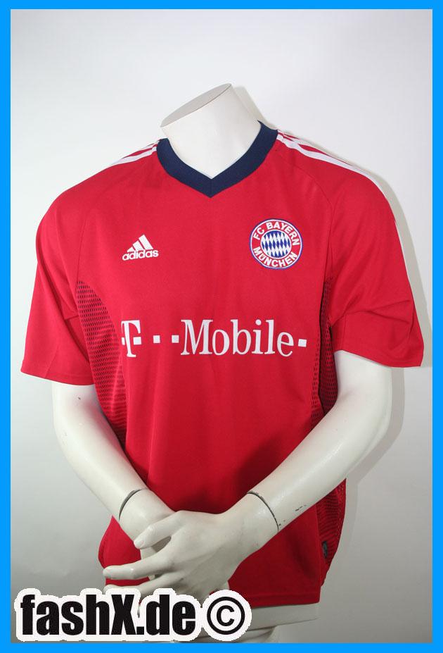 Foto FC Bayern München CL camiseta Adidas 13 Ballack M 2004/05
