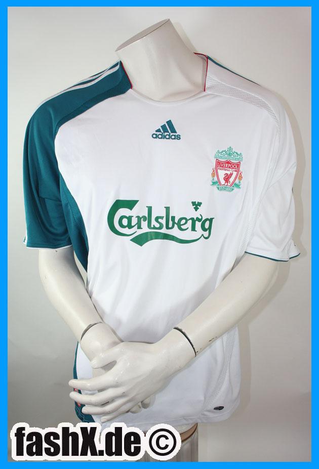 Foto FC Liverpool camiseta XL Carlsberg Away 2006/07 Adidas