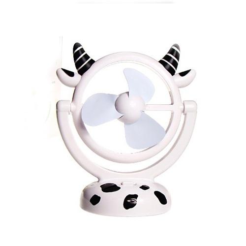 Foto felicidad espejo mini ventilador usb ventilador de vacas