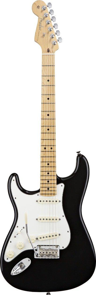 Foto Fender American Standard Stratocaster Lh Maple Fingerboard Black Zurdo