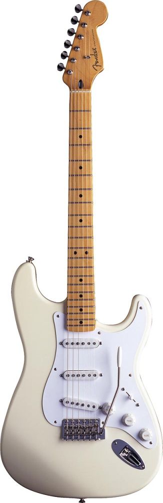 Foto Fender Jimmie Vaughan Texmex Stratocaster Maple Fingerboard Olympic Wh