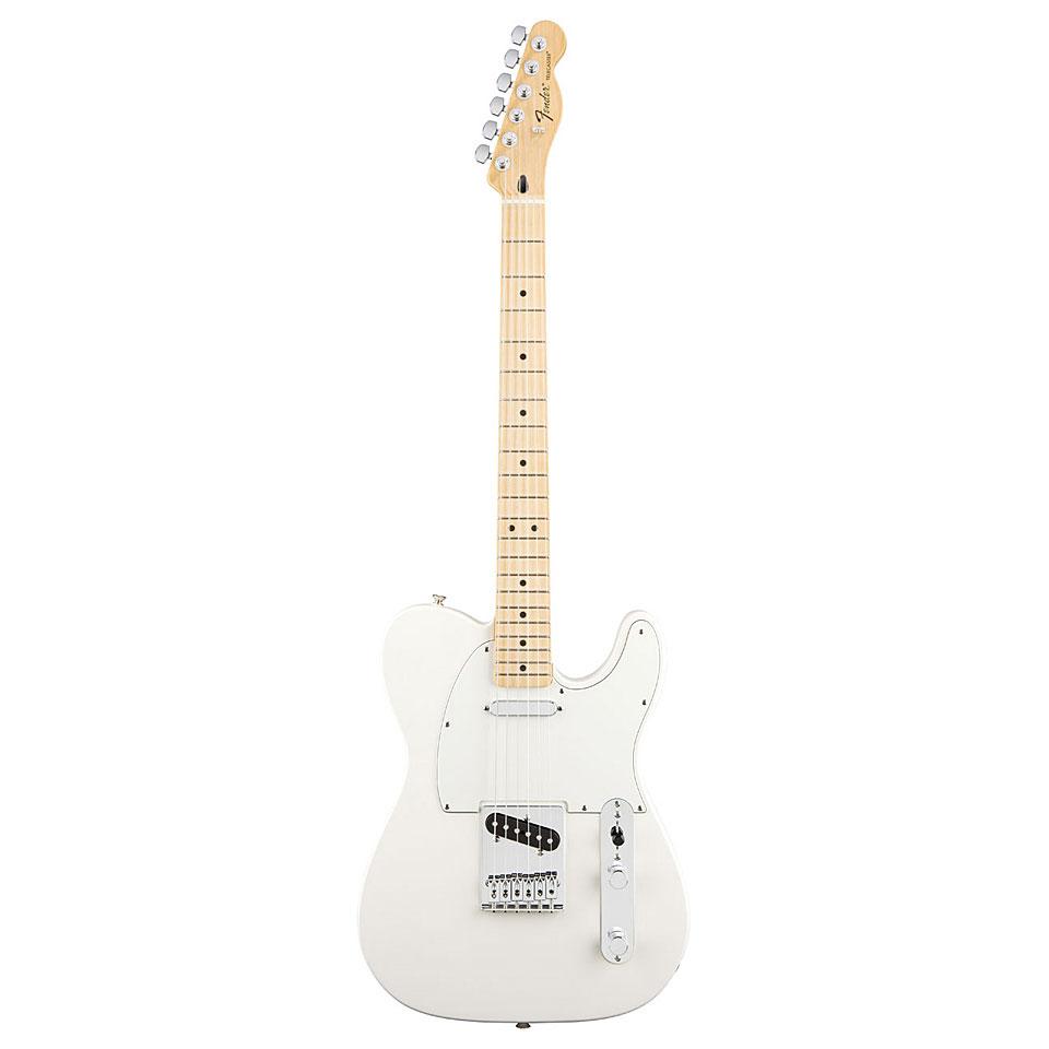 Foto Fender Mex Standard Telecaster MN Arctic White, Guitarra eléctrica