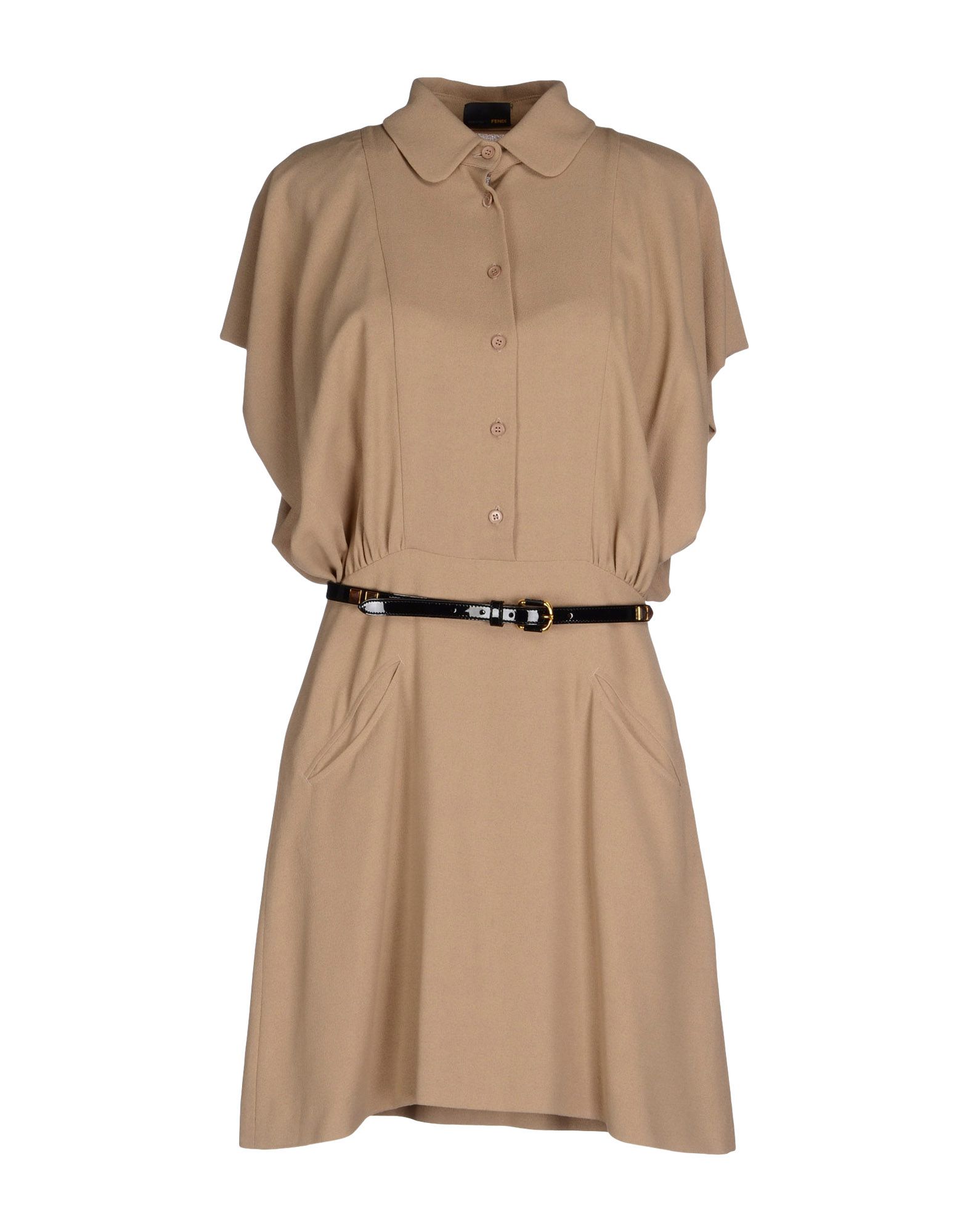 Foto Fendi Minivestidos Mujer Beige