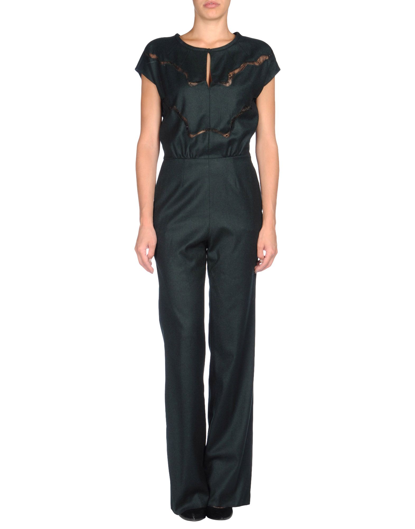 Foto Fendi Monos Largos Mujer Verde oscuro