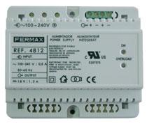 Foto FERMAX 4812 Power Supply 18vdc 1.5amp Din6
