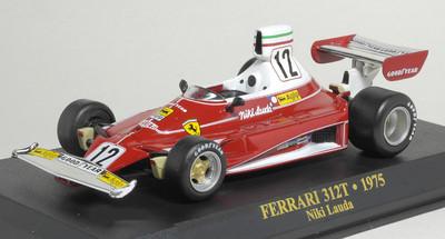 Foto Ferrari 312t 12 Lauda 1975 1/43 Fabbri