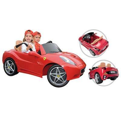 Foto Ferrari California de juguete 2 plazas con batería y cargador incluido