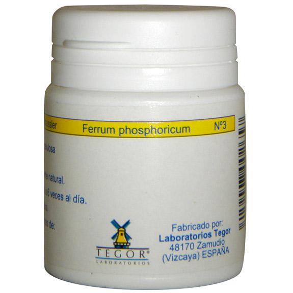 Foto Ferrum Phosphoricum Biosal No 3, 350 comprimidos - Tegor