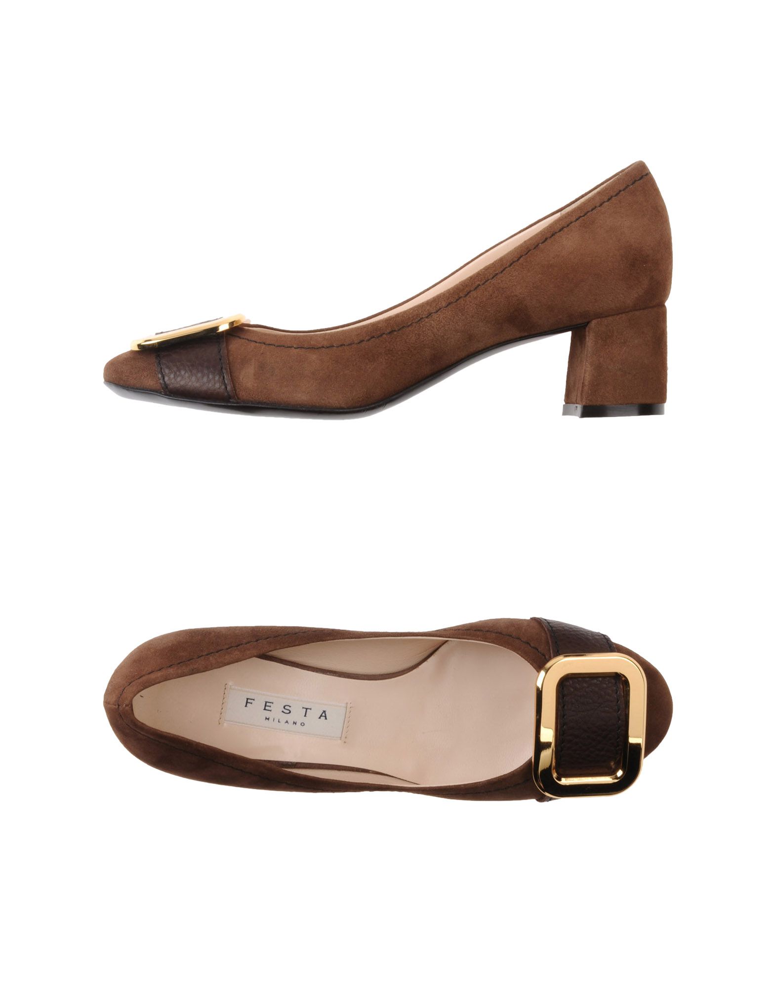 Foto Festamilano Zapatos De SalóN Mujer Cacao