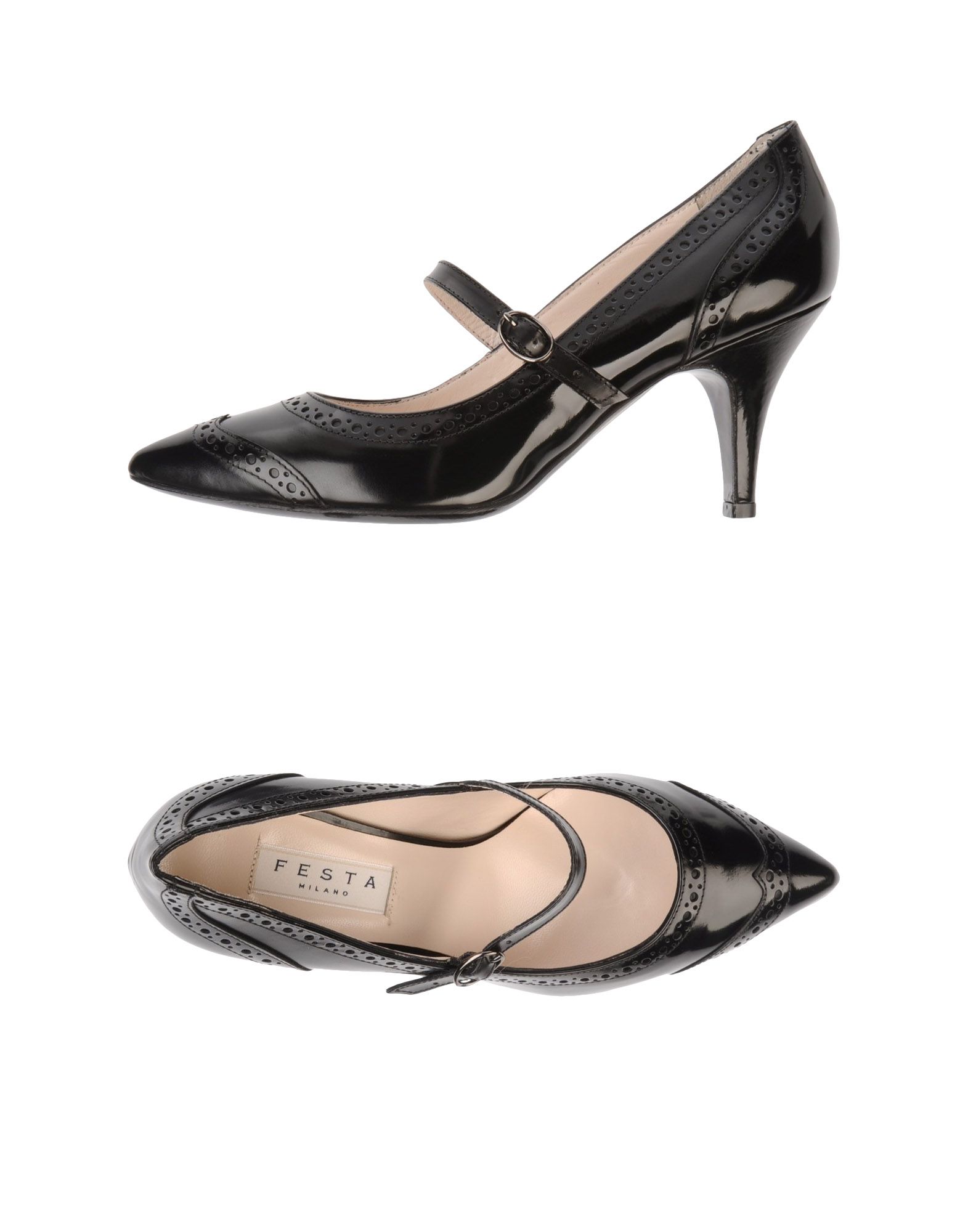 Foto Festamilano Zapatos De SalóN Mujer Negro