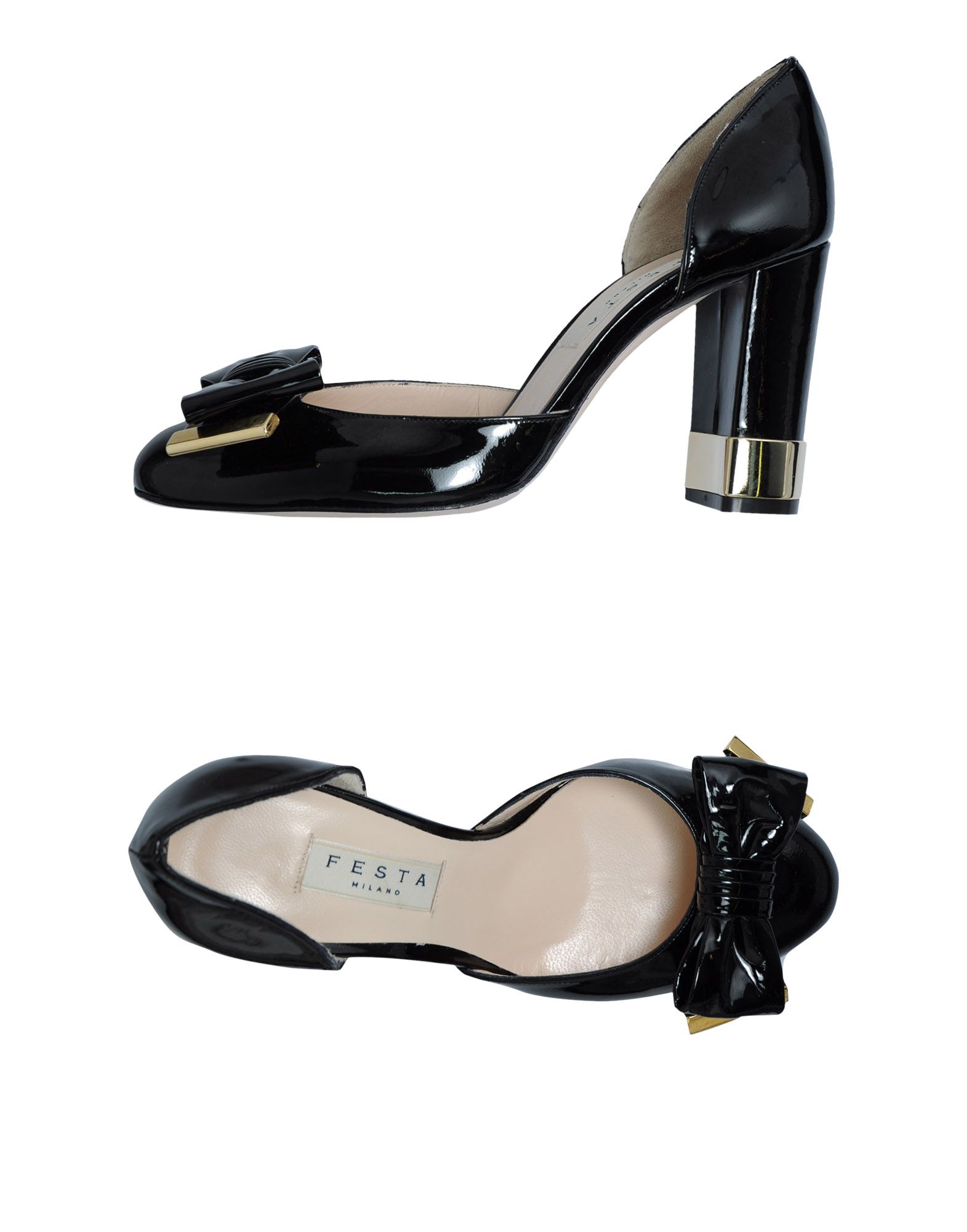 Foto Festamilano Zapatos De SalóN Mujer Negro