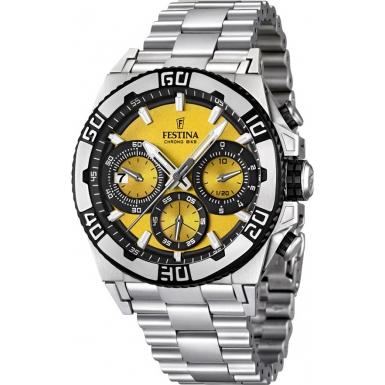 Foto Festina Mens Yellow and Silver 2013 Chrono Bike Watch Model Number ...